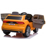 Elektrické autíčko Audi Q8 - lakované - žltá